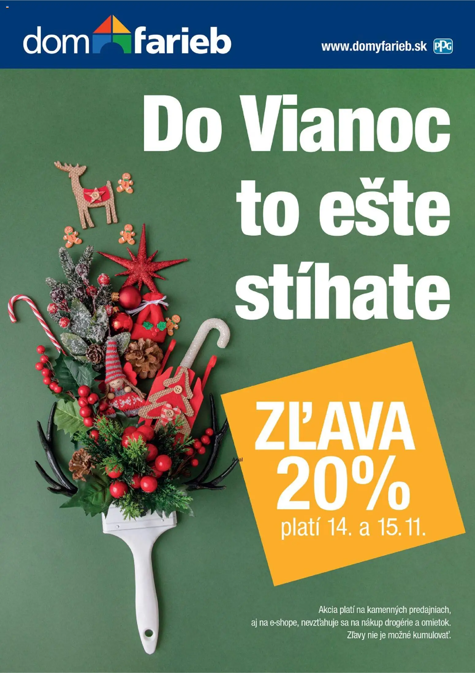 Náhľad Dom farieb letáku platného od 14.11.2026