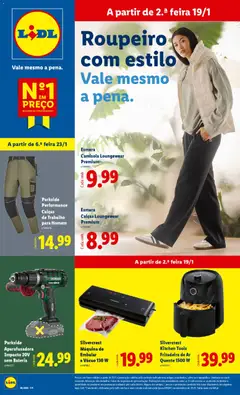 Pré-visualização do folheto da loja Lidl válida a partir de 19/01/2026
