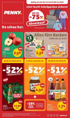Vorschau der Angebote: Penny Markt Prospekt aktuell gültig ab 02.10.2025