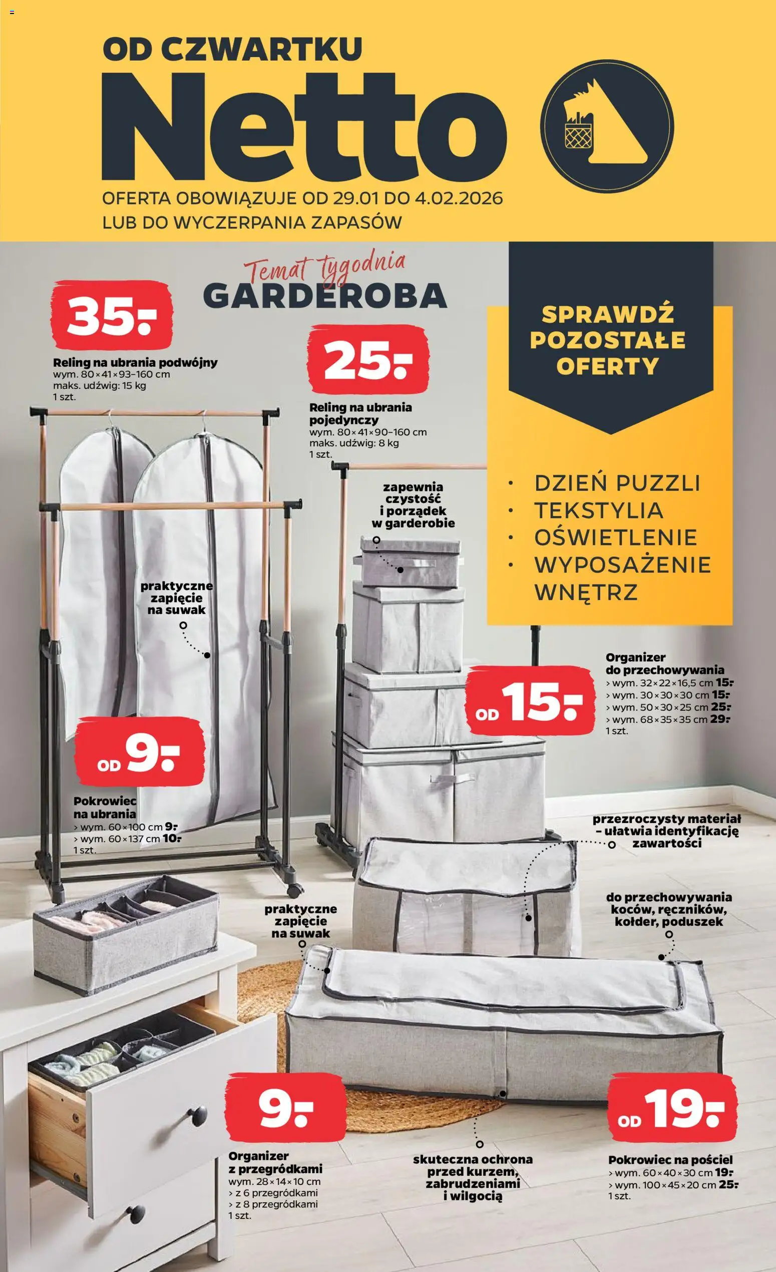 Pogląd gazetki "Gazetka Non Food" ze sklepu Netto ważnej od 29.01.2026