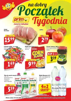 Pogląd gazetki "Na dobry początek tygodnia" ze sklepu Prim Market ważnej od 13.10.2025
