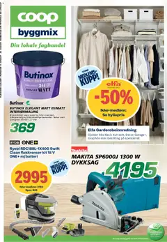 Forhåndsvis Kundeavis fra butikk Coop Byggmix gyldig fra 17/08/2025