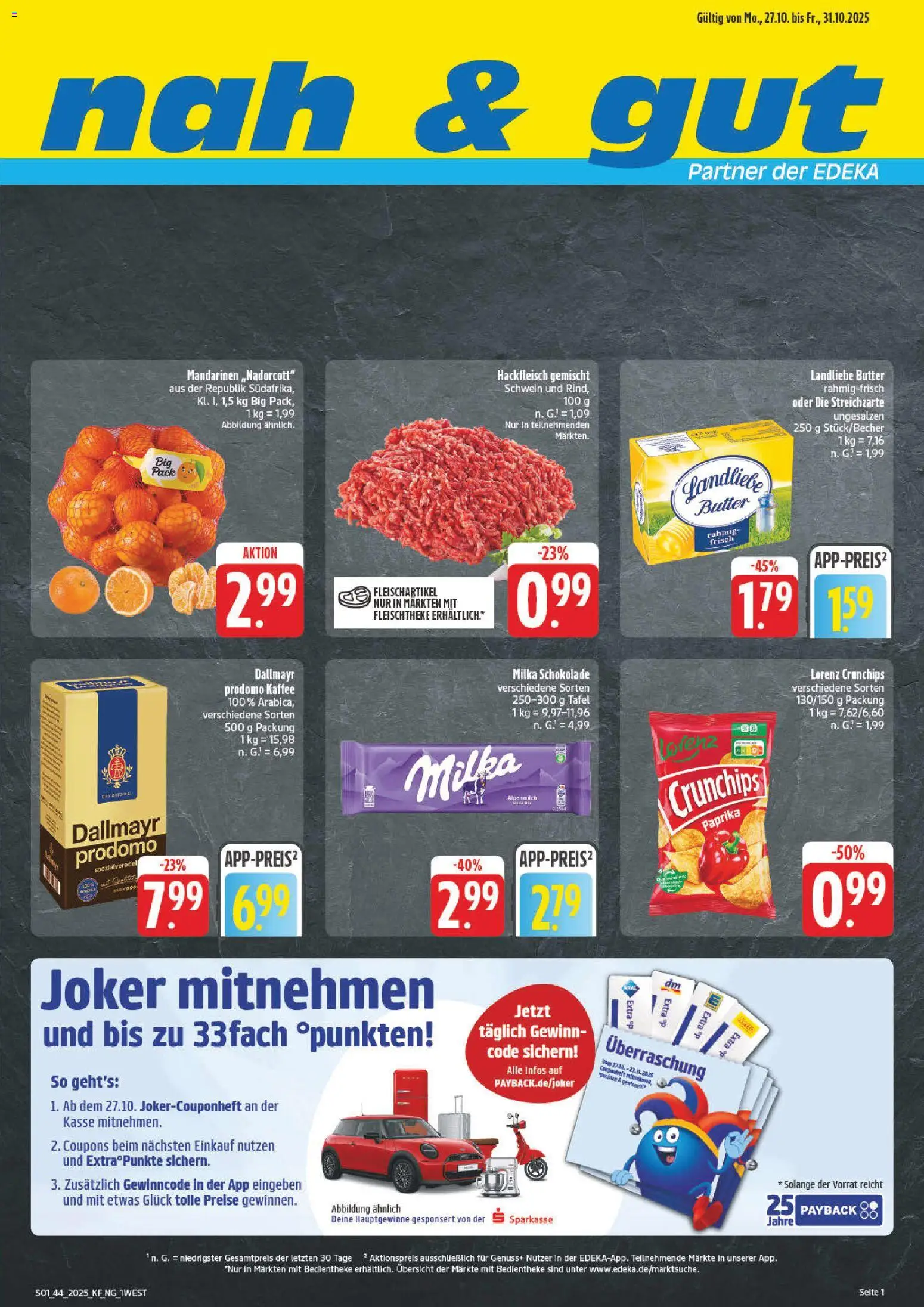 nah & gut Prospekt (vom 27.10.2025 - 31.10.2025)