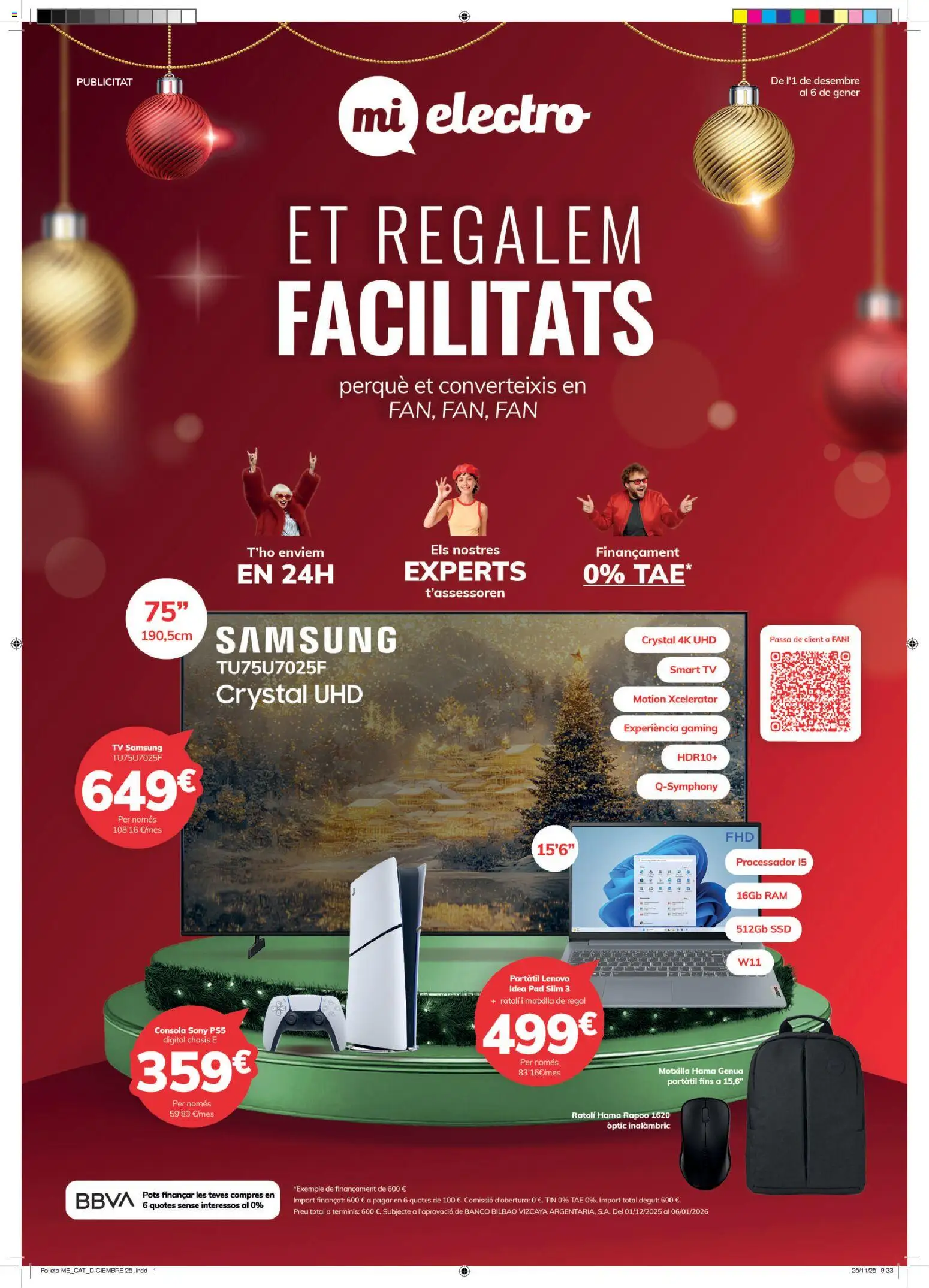 Vista previa del folleto de la tienda Mi Electro válido desde el 01/12/2025 - Portátil, Consola, Portátil Lenovo