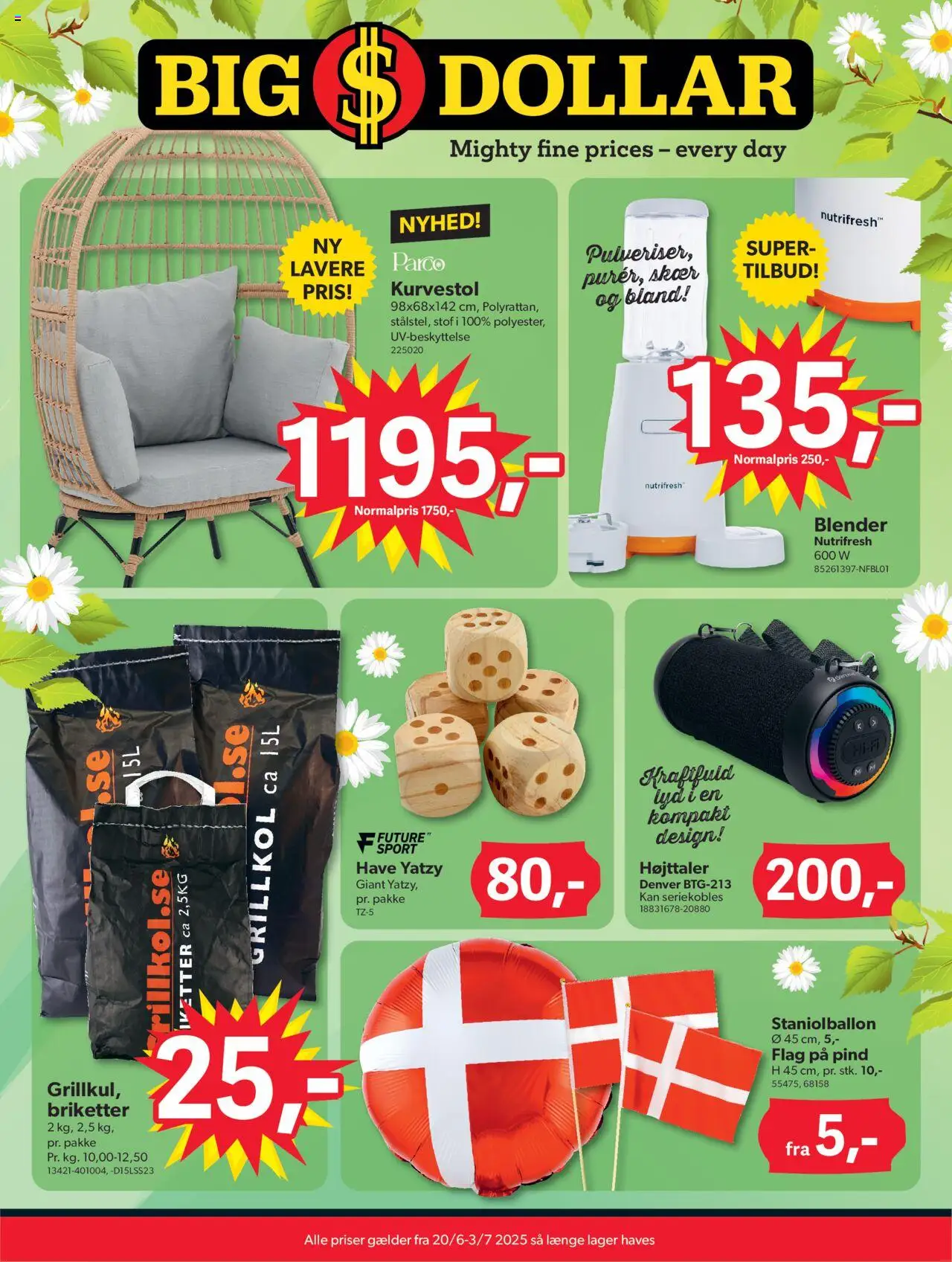 Bigdollar tilbudsavis gyldig fra 20/06/2025 - side 1
