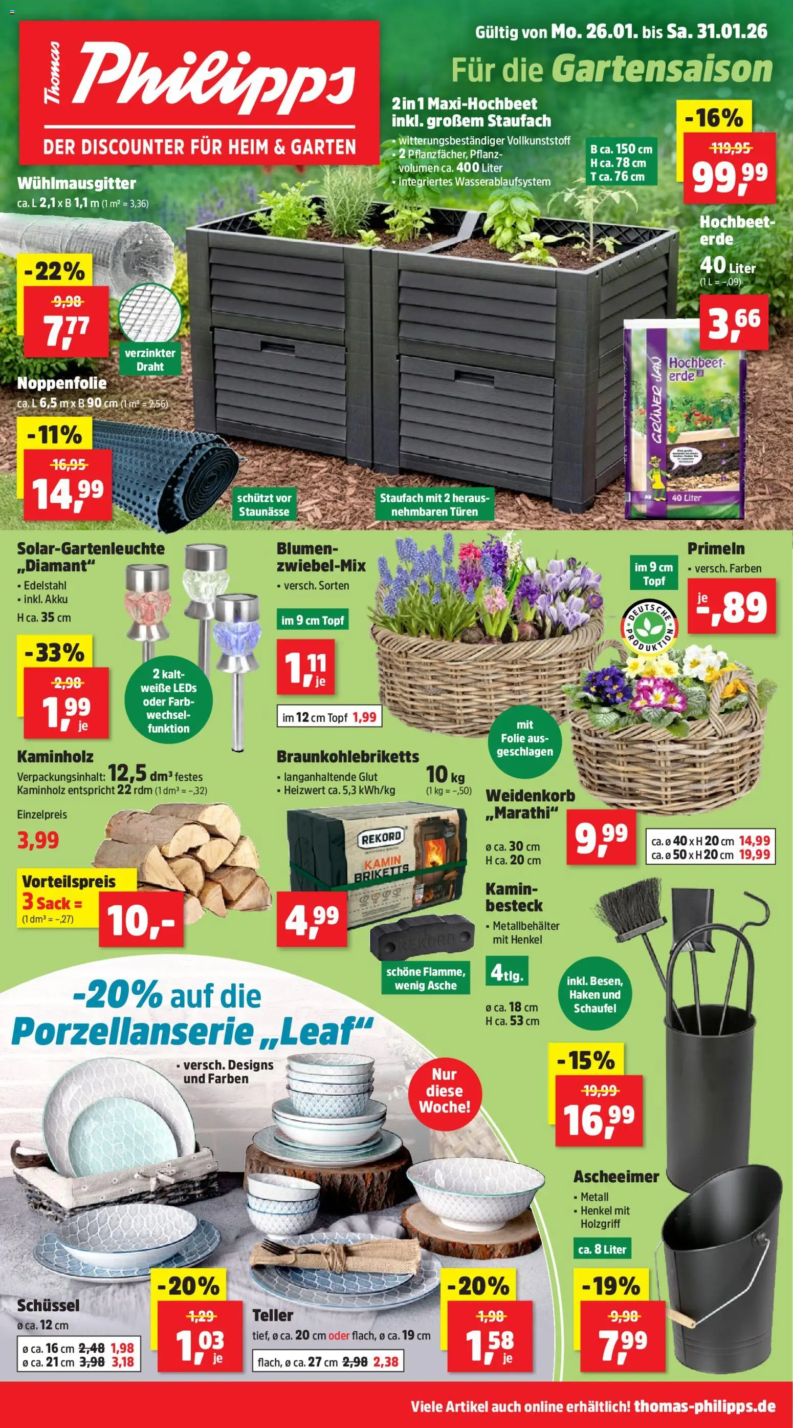 Vorschau von dem Prospekt des Geschäftes Thomas Philipps, gültig ab dem 26.01.2026