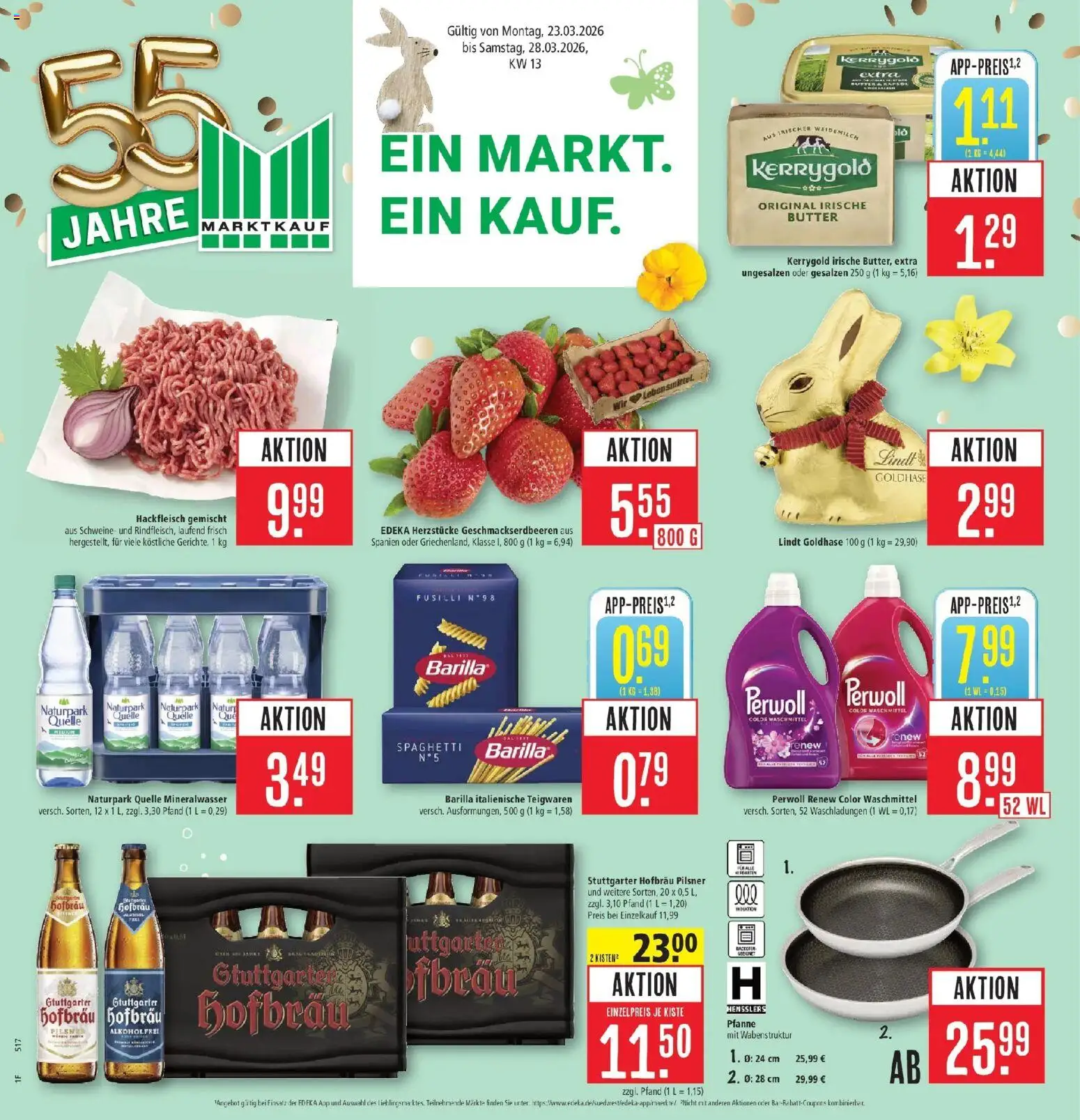 Vorschau von dem Prospekt des Geschäftes Marktkauf, gültig ab dem 22.03.2026