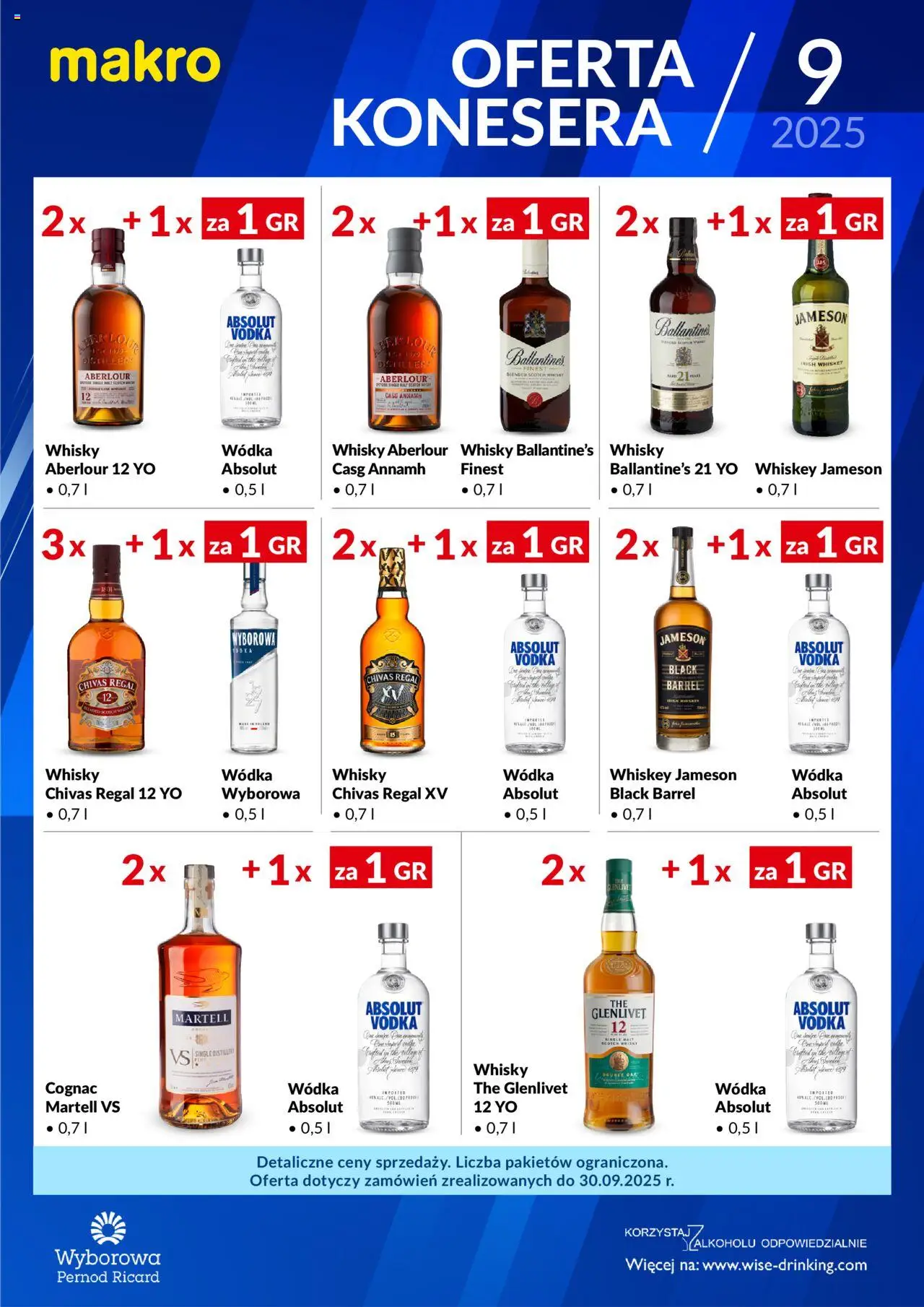 Makro Oferta konesera Wrzesień od 01.09.2025 - Nowa Gazetka - Numer strony 1