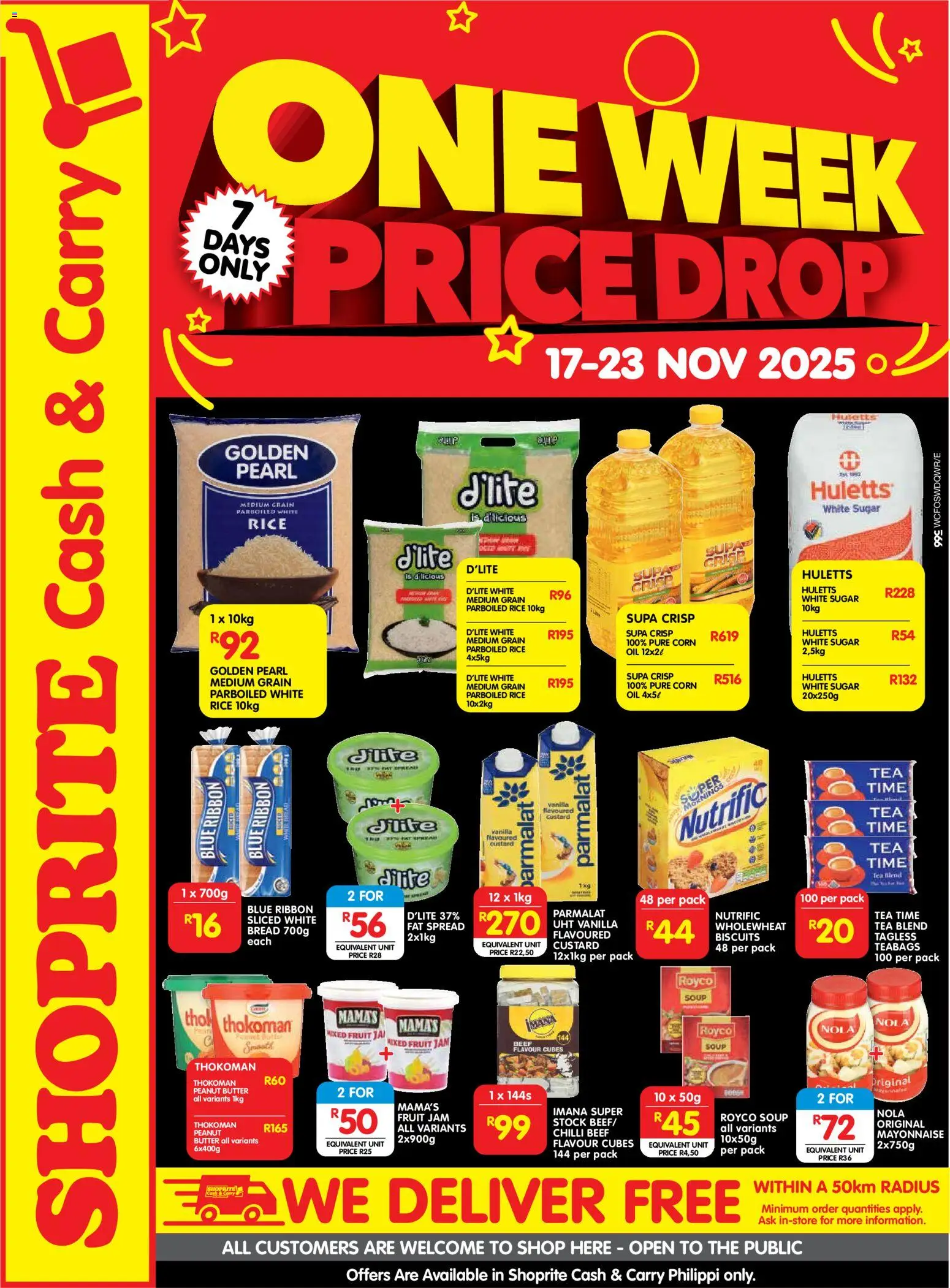Preview of Shoprite flyer valid from 17/11/2025