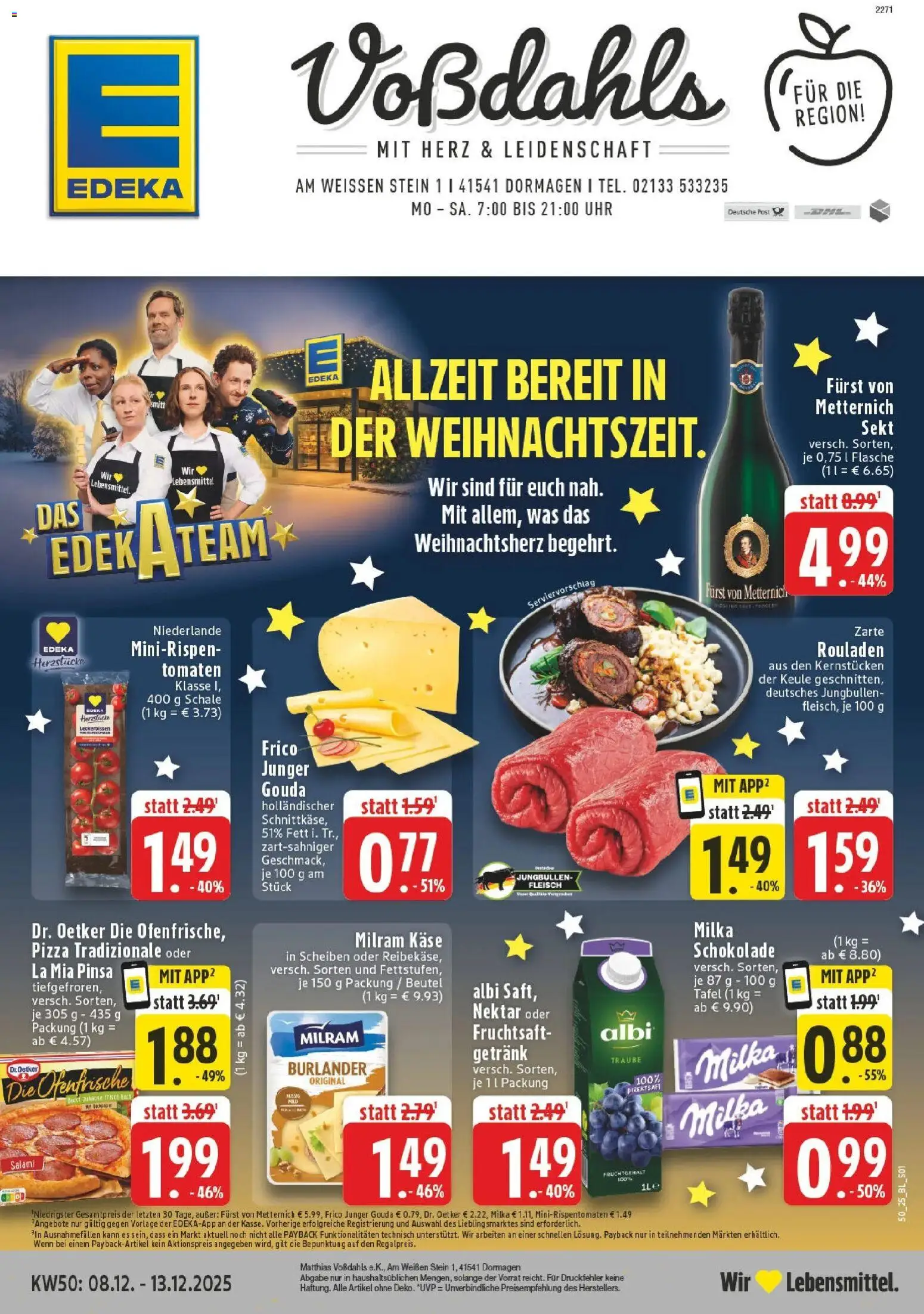 Vorschau von dem Prospekt des Geschäftes Edeka, gültig ab dem 07.12.2025
