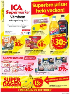 Förhandsgranska reklamblad Malmö från butik ICA Supermarket gäller från 20/10/2025