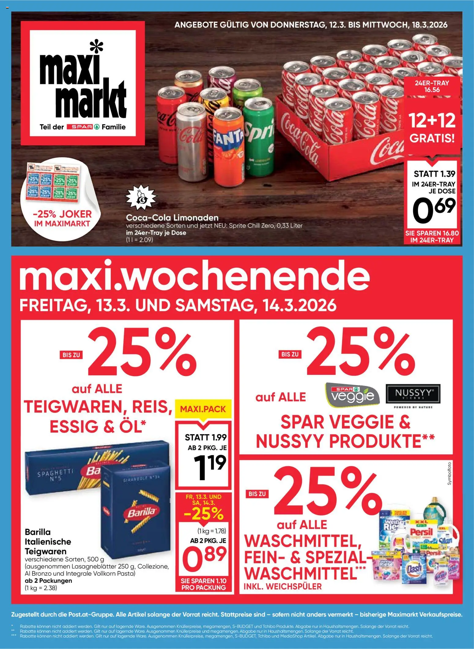 Vorschau der Angebote: Maximarkt Maximarkt Flugblatt gültig ab 12.03.2026