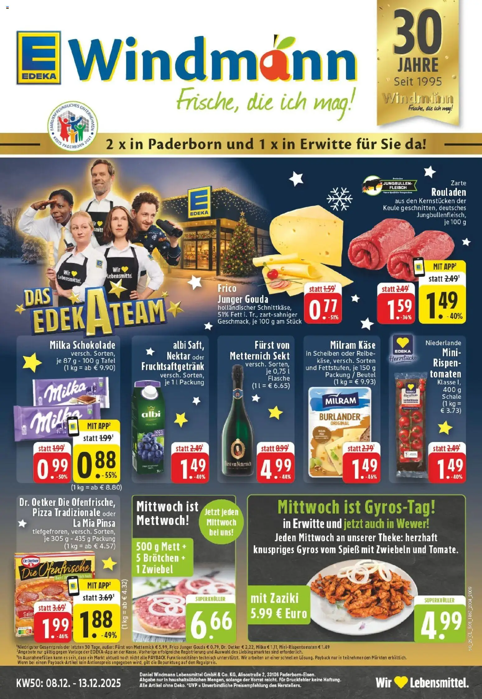 Vorschau von dem Prospekt des Geschäftes Edeka, gültig ab dem 07.12.2025