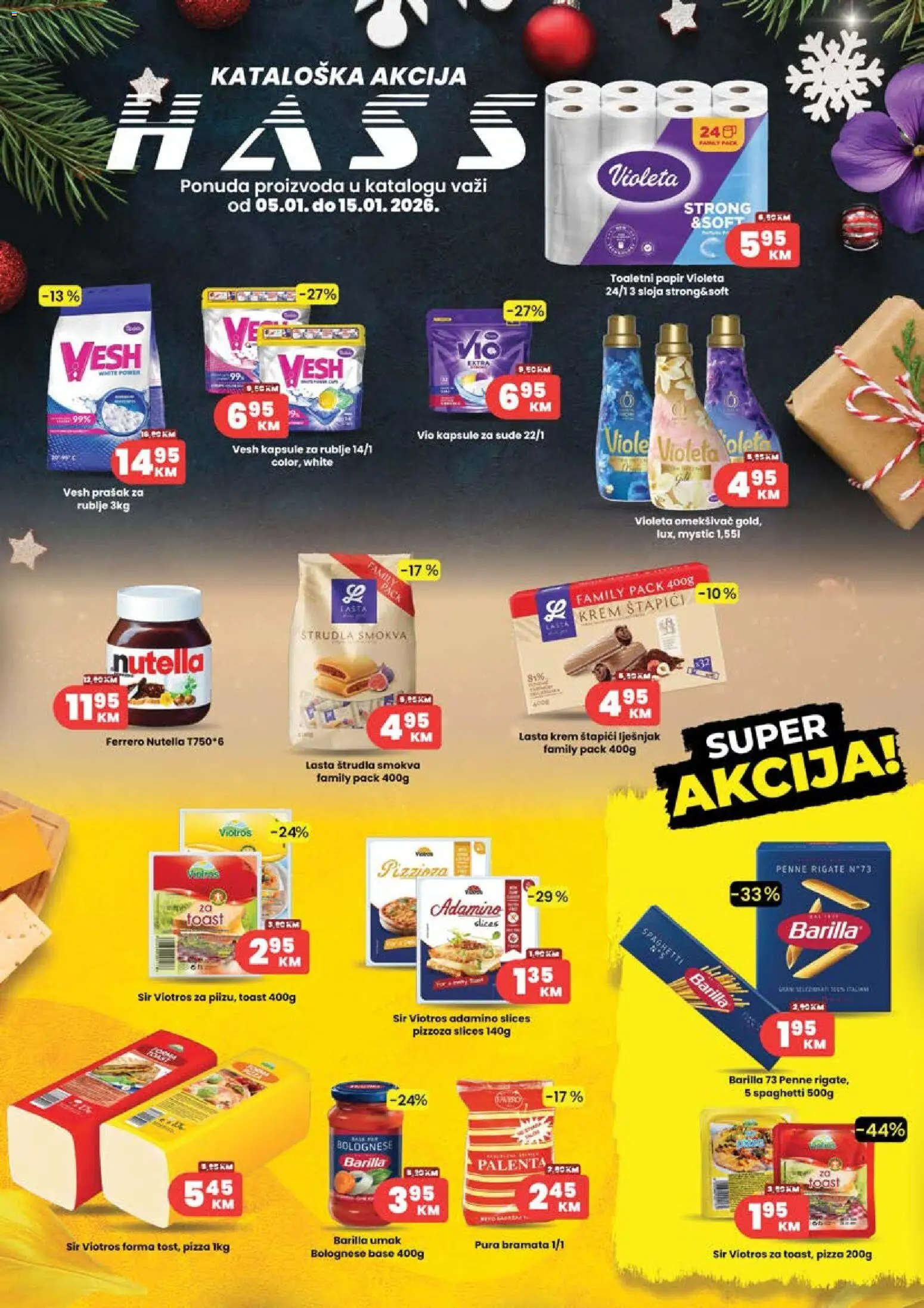 Pregled letka Katalog trgovine Hass vrijedi od 2026.01.05