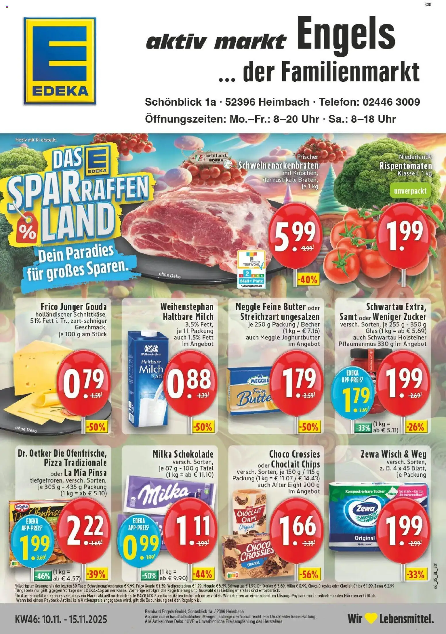 Vorschau von dem Prospekt des Geschäftes Edeka, gültig ab dem 10.11.2025