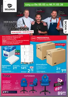 Vorschau von dem Prospekt des Geschäftes Selgros, gültig ab dem 05.03.2026