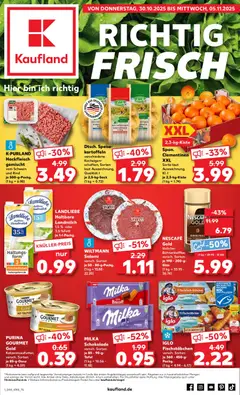 Vorschau von dem Prospekt des Geschäftes Kaufland, gültig ab dem 30.10.2025