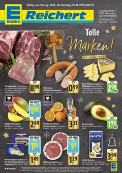 Vorschau von dem Prospekt des Geschäftes Edeka, gültig ab dem 15.12.2025