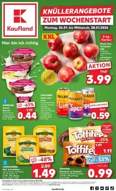 Vorschau von dem Prospekt des Geschäftes Kaufland, gültig ab dem 25.01.2026