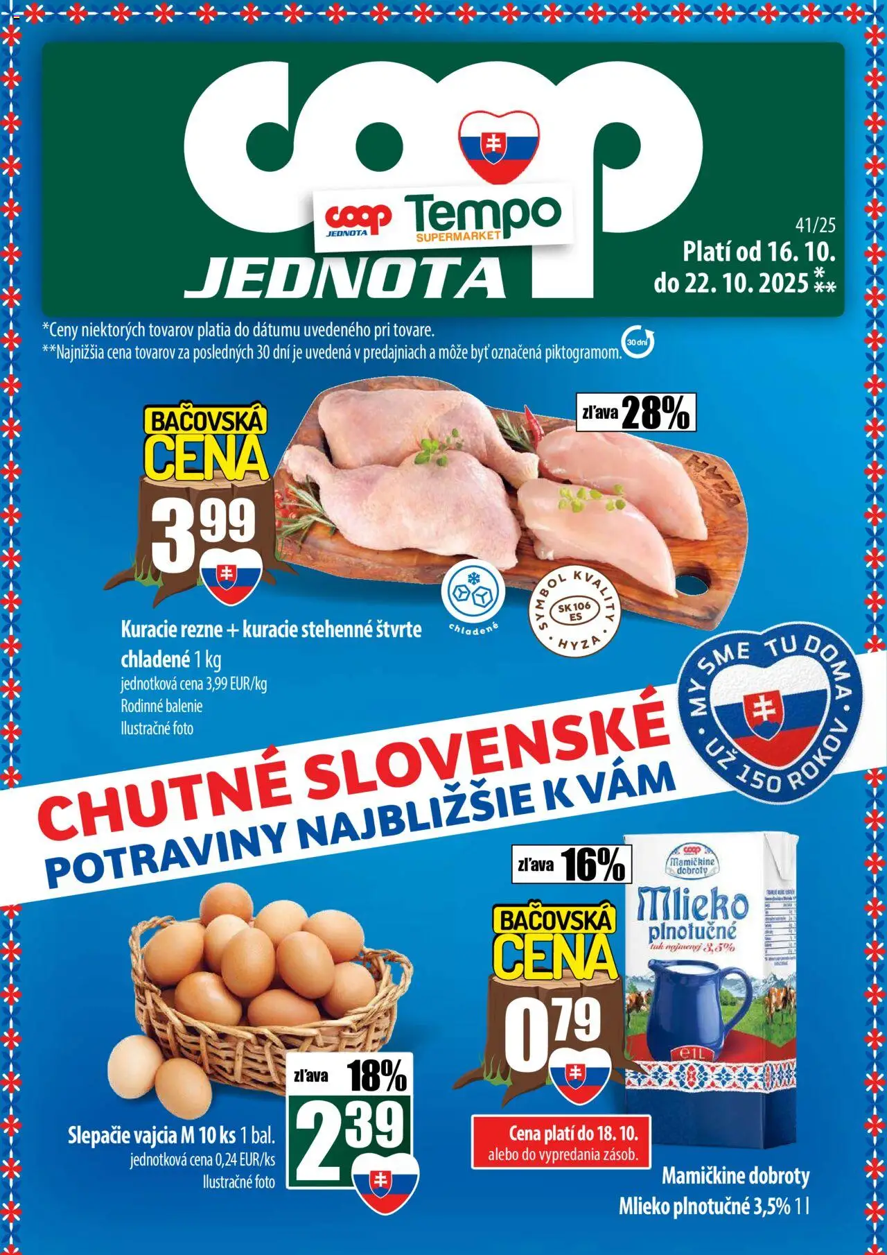 COOP Jednota leták od 16.10.2025 > Široká ponuka online