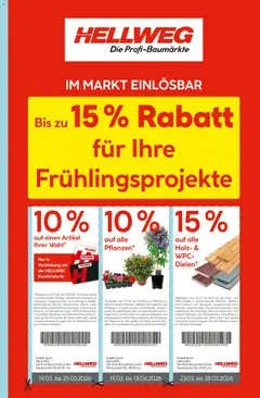Vorschau der Angebote: HELLWEG HELLWEG Flugblatt gültig ab 19.03.2026