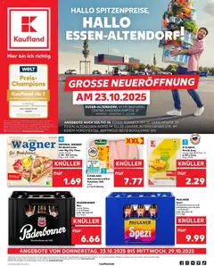 Vorschau von dem Prospekt des Geschäftes Kaufland, gültig ab dem 23.10.2025