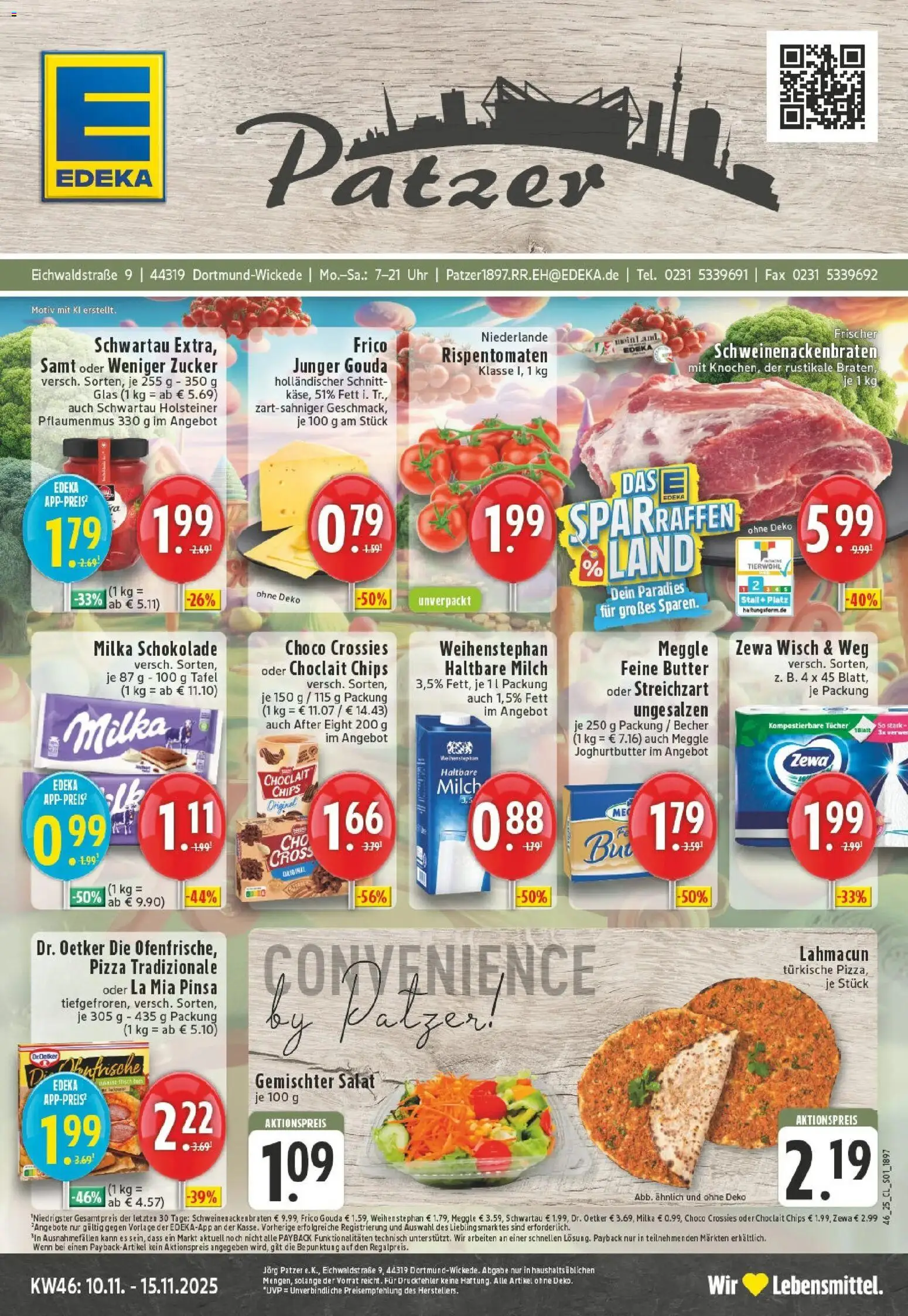 Vorschau von dem Prospekt des Geschäftes Edeka, gültig ab dem 10.11.2025