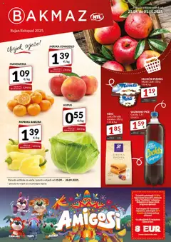 Pregled letka Katalog trgovine Bakmaz vrijedi od 25.09.2025