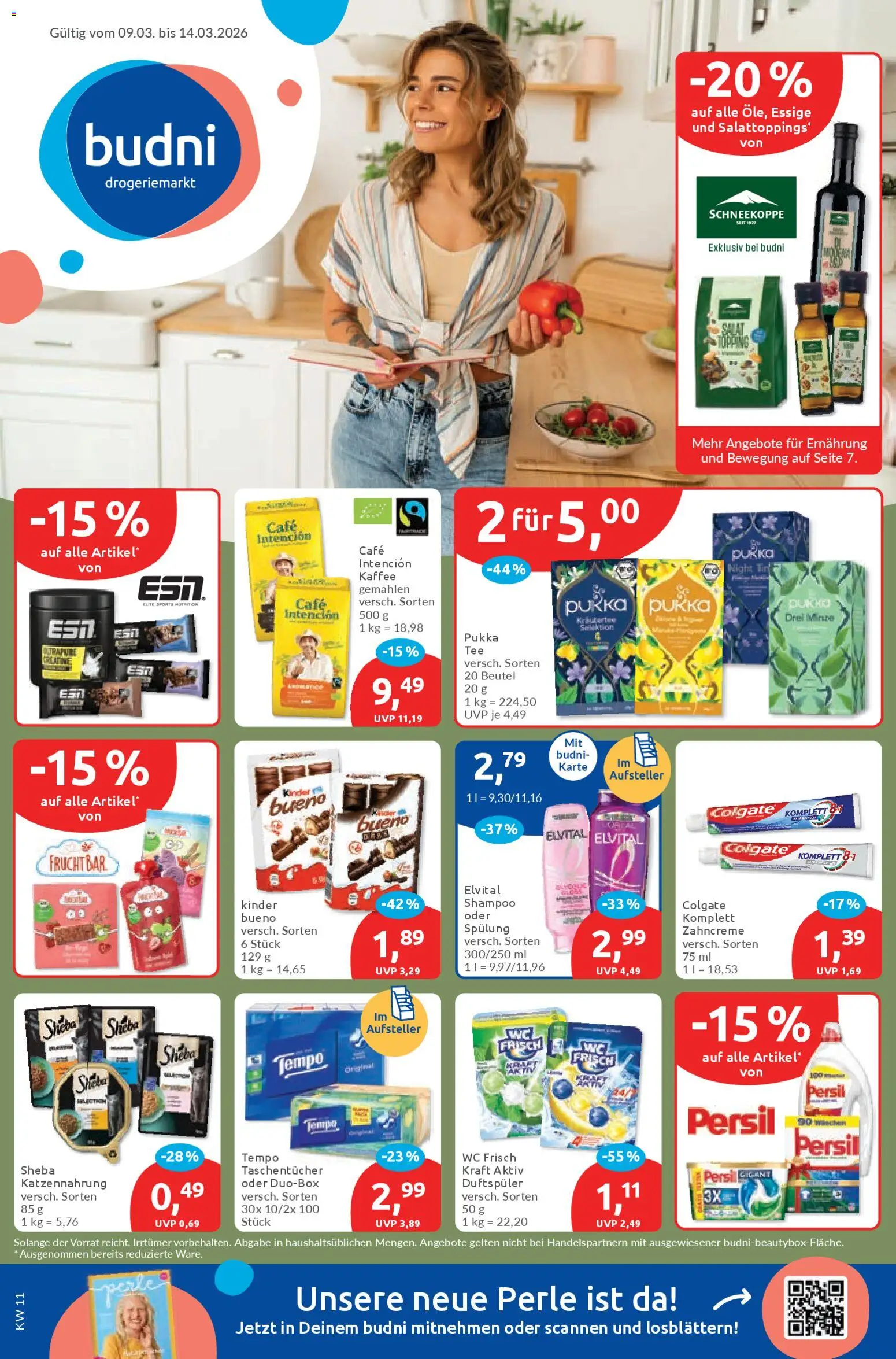 Vorschau von dem Prospekt des Geschäftes Budni, gültig ab dem 09.03.2026