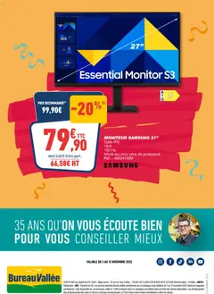 Prévisualisation de Catalogue du magasin Bureau Vallée formulaire valide 03/11/2025 | Page: 14