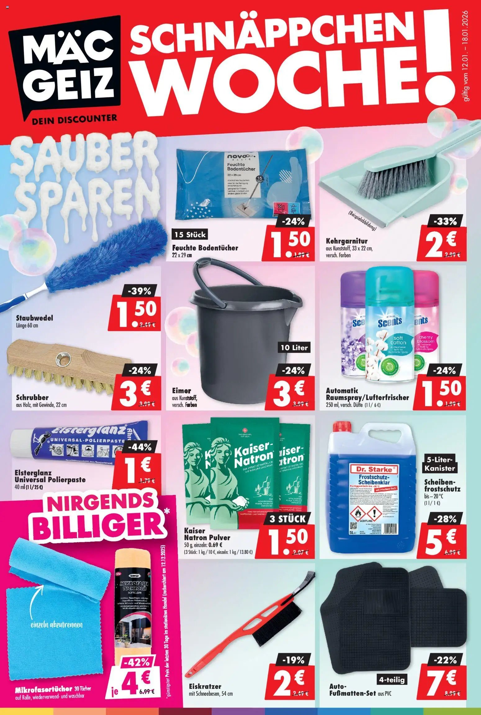 Vorschau von dem Prospekt des Geschäftes Mäc Geiz, gültig ab dem 12.01.2026