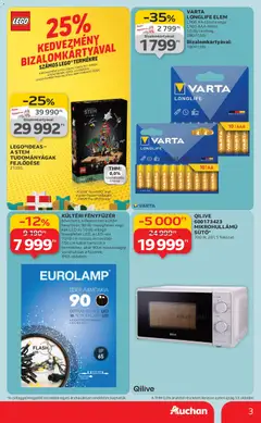 Auchan - Akciós újság Auchan megtekintése, amely érvényes 2025.10.30.-től | Oldal: 3
