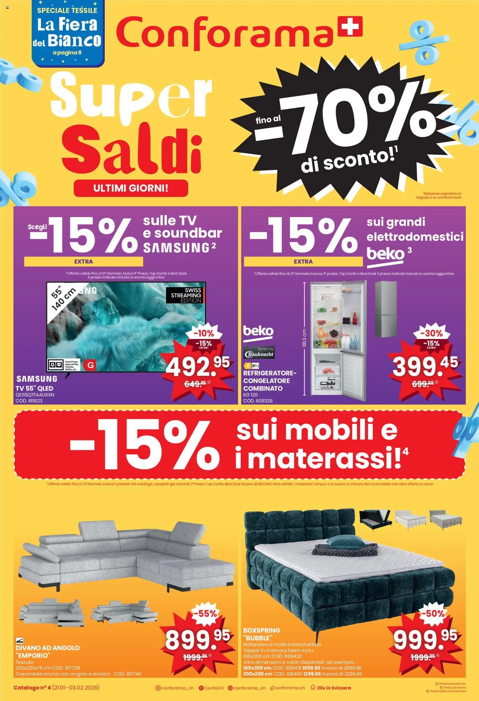 Vorschau des Merkblatts Aktionen IT vom Shop Conforama gültig von 21.01.2026 bis 03.02.2026