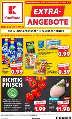 Vorschau von dem Prospekt des Geschäftes Kaufland, gültig ab dem 18.09.2025