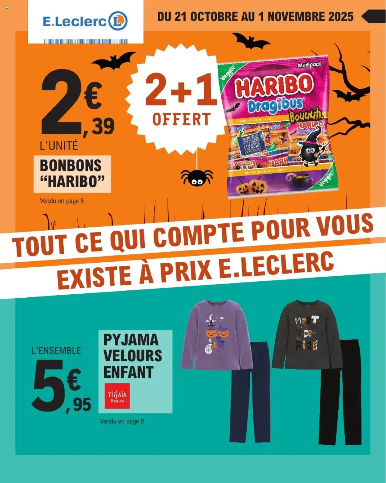 Depenser moins de la boutique E.Leclerc valable du 21/10/2025 - Page numéro 1