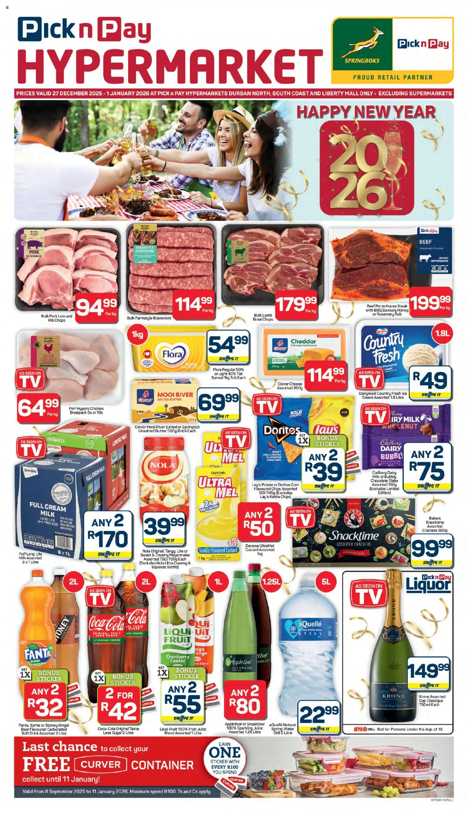 Preview of Pick n Pay flyer valid from 27/12/2025