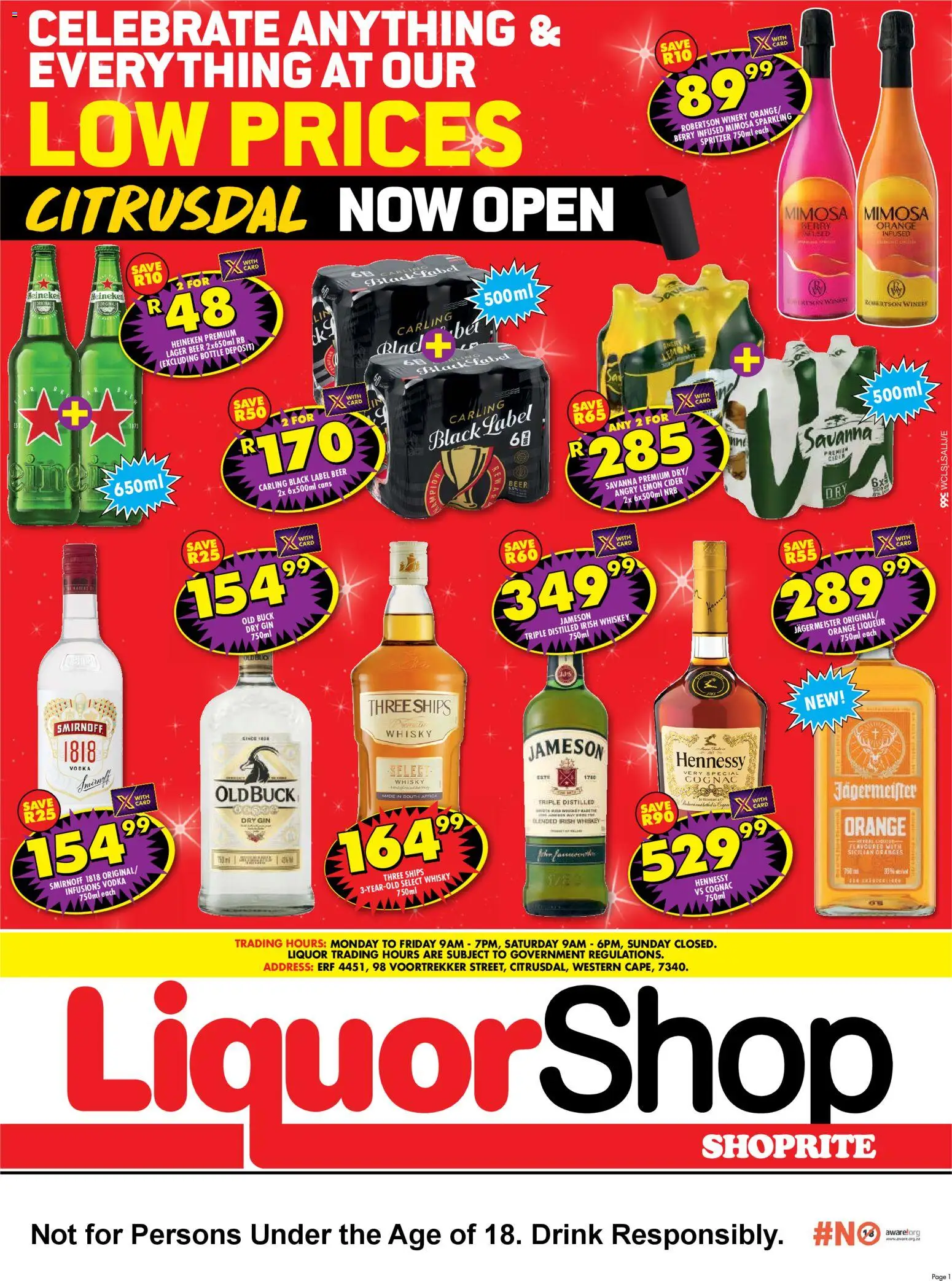 Preview of Shoprite flyer valid from 24/11/2025