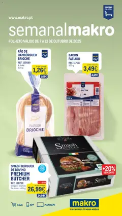 Pré-visualização do folheto da loja Makro válida a partir de 07/10/2025