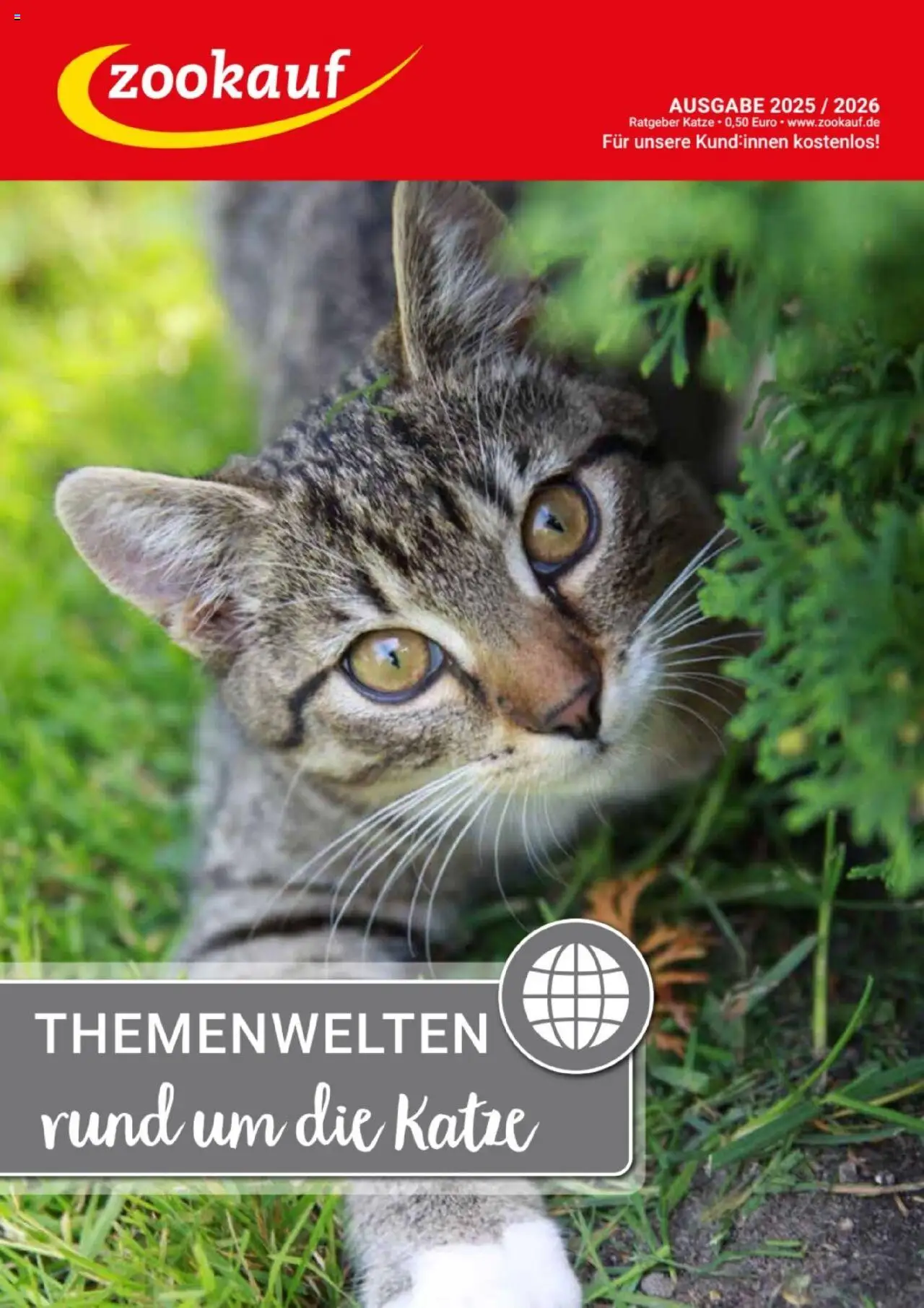 zookauf Themenkatalog Katze (vom von Mittwoch 01.10.2025)