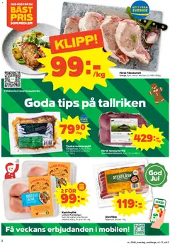 Förhandsgranska reklamblad Aktuella reklamblad Coop Forum från butik Coop Forum gäller från 24/11/2025 | Sida : 2