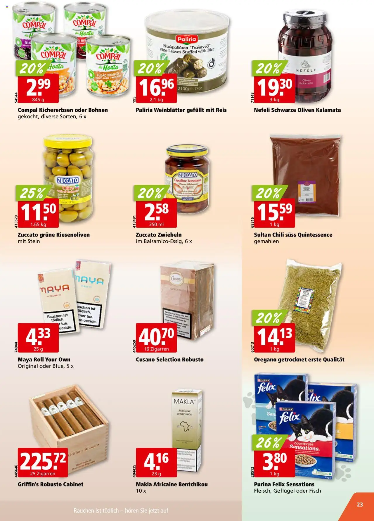 Aligro Aktionen ab 09.06.2025 - Seitennummer 23 - Reis, Fisch, Chili, Zwiebeln