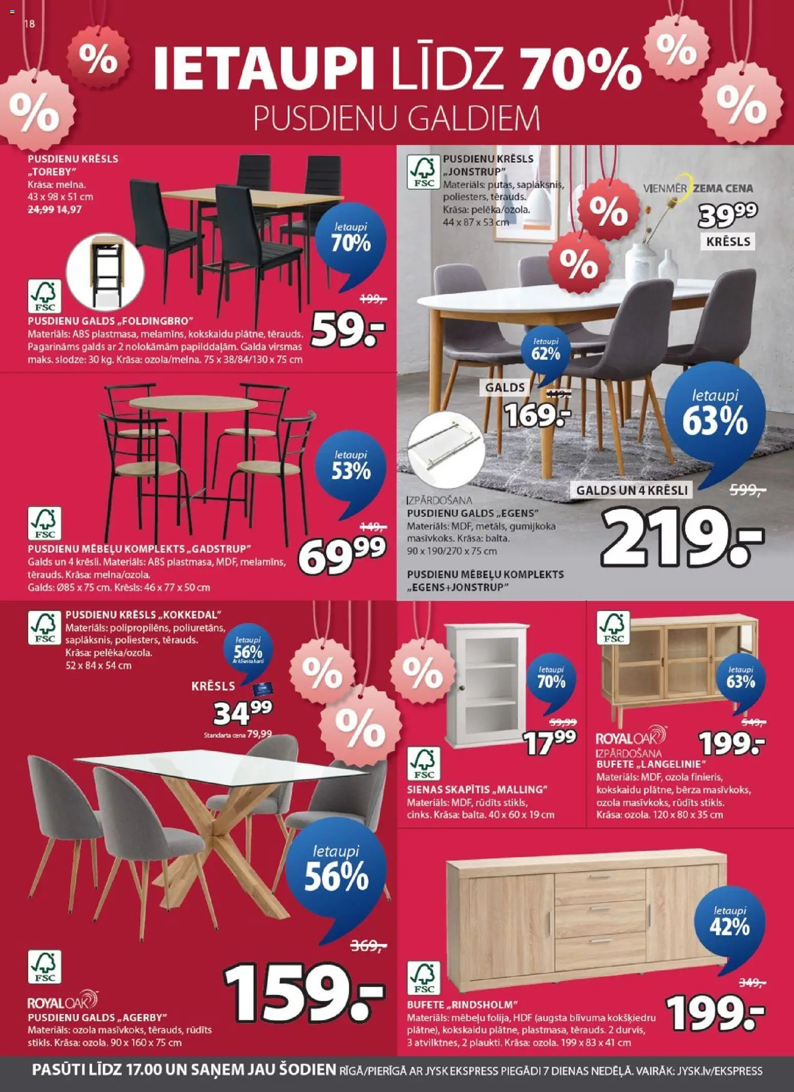 Skatīt Jysk akciju bukletu, derīgs no 2026.01.06