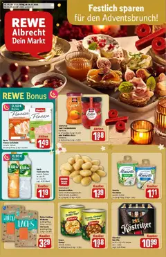 Vorschau von dem Prospekt des Geschäftes Rewe, gültig ab dem 23.11.2025