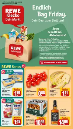 Vorschau von dem Prospekt des Geschäftes Rewe, gültig ab dem 17.11.2025