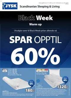 Forhåndsvis Black Friday fra butikk JYSK gyldig fra 17/11/2025