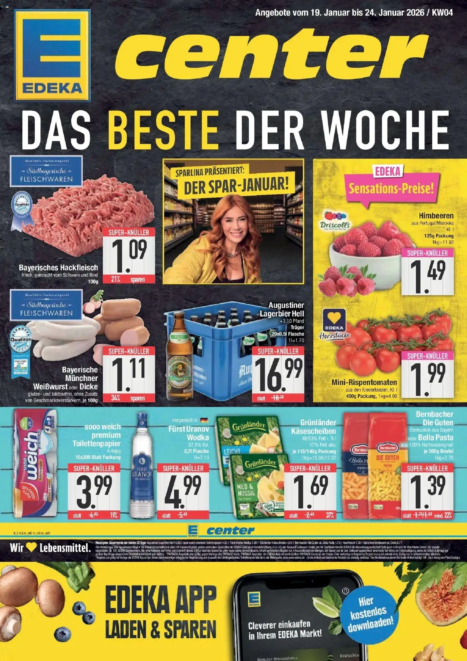Vorschau von dem Prospekt des Geschäftes Edeka, gültig ab dem 18.01.2026