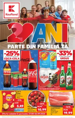 Previzualizarea de cataloage: Kaufland Catalog nou - Bucureşti valabil de la 27.08.2025