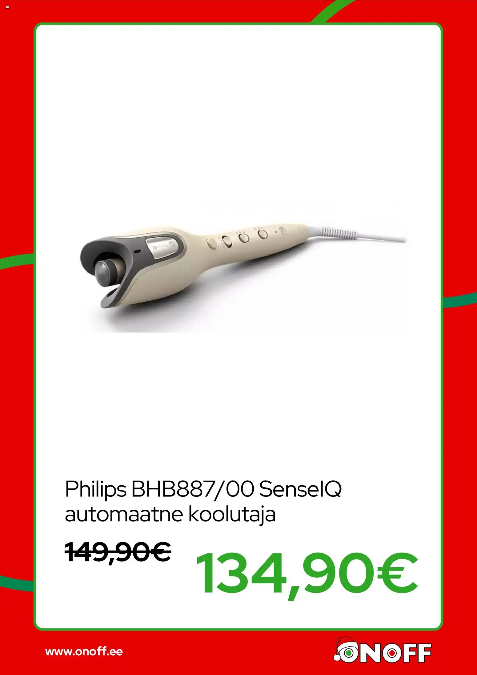 ONOFF kliendilehe eelvaade alates 2026.01.05