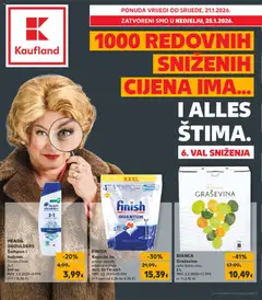 Pregled letka Slavonski Brod trgovine Kaufland vrijedi od 21.01.2026