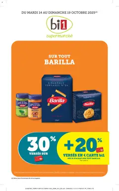 Prévisualisation de Catalogue du magasin bi1 formulaire valide 13/10/2025